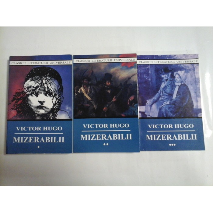 MIZERABILII  (vol. 1*2*3)  -  VICTOR  HUGO